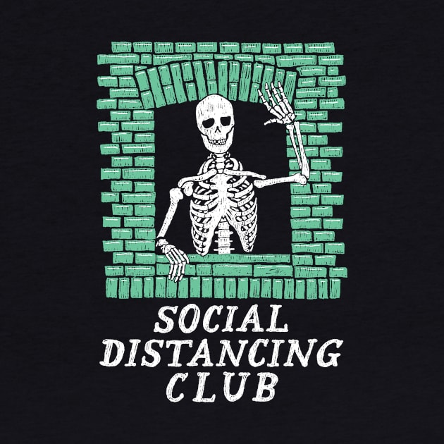 Social Distancing Club by Moonguts